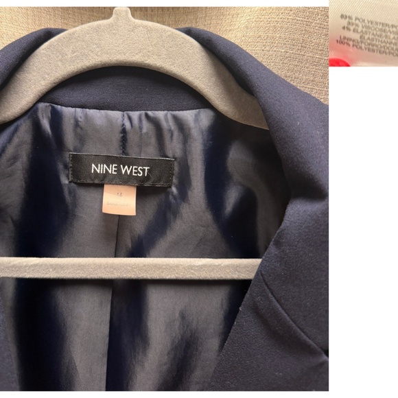 Women's Nine West Pantsuit Set in Navy - Picture 4 of 4